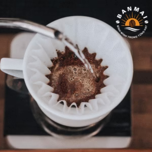 ủ cà phê sau khi rang