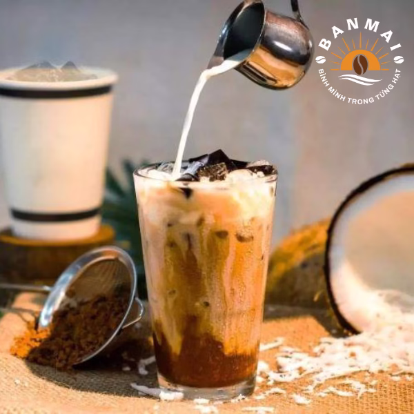 cà phê cốt dừa