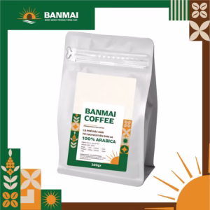 Hạt rang Arabica Sơn La Banmai Coffee 200gr